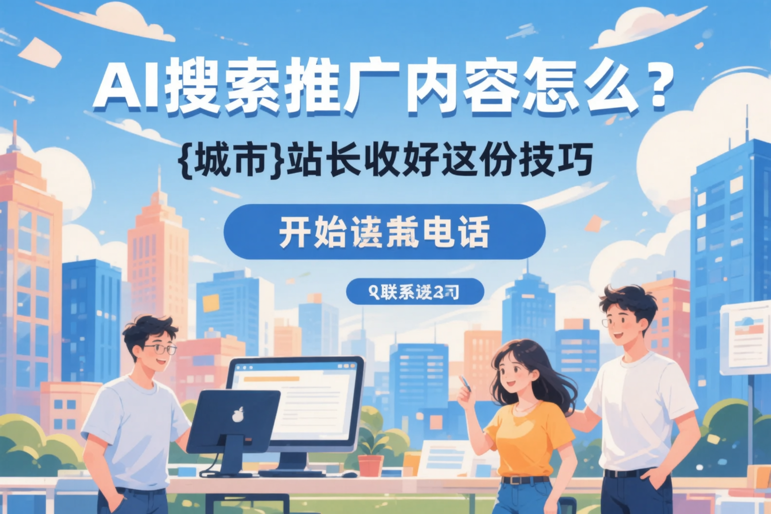 AI搜索推广内容怎么写?宿迁站长收好这份技巧
