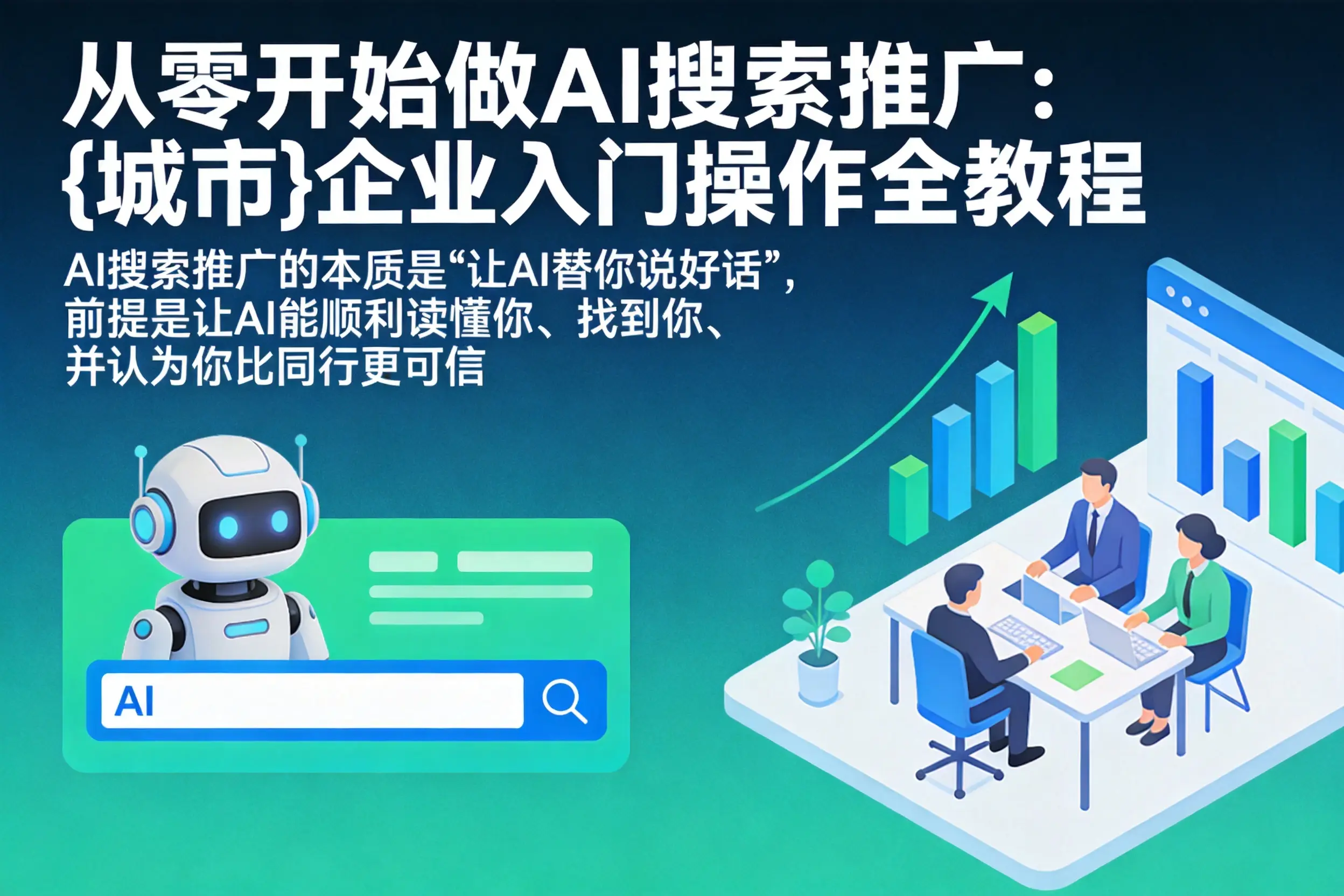 从零开始做AI搜索推广：宿迁企业入门操作全教程