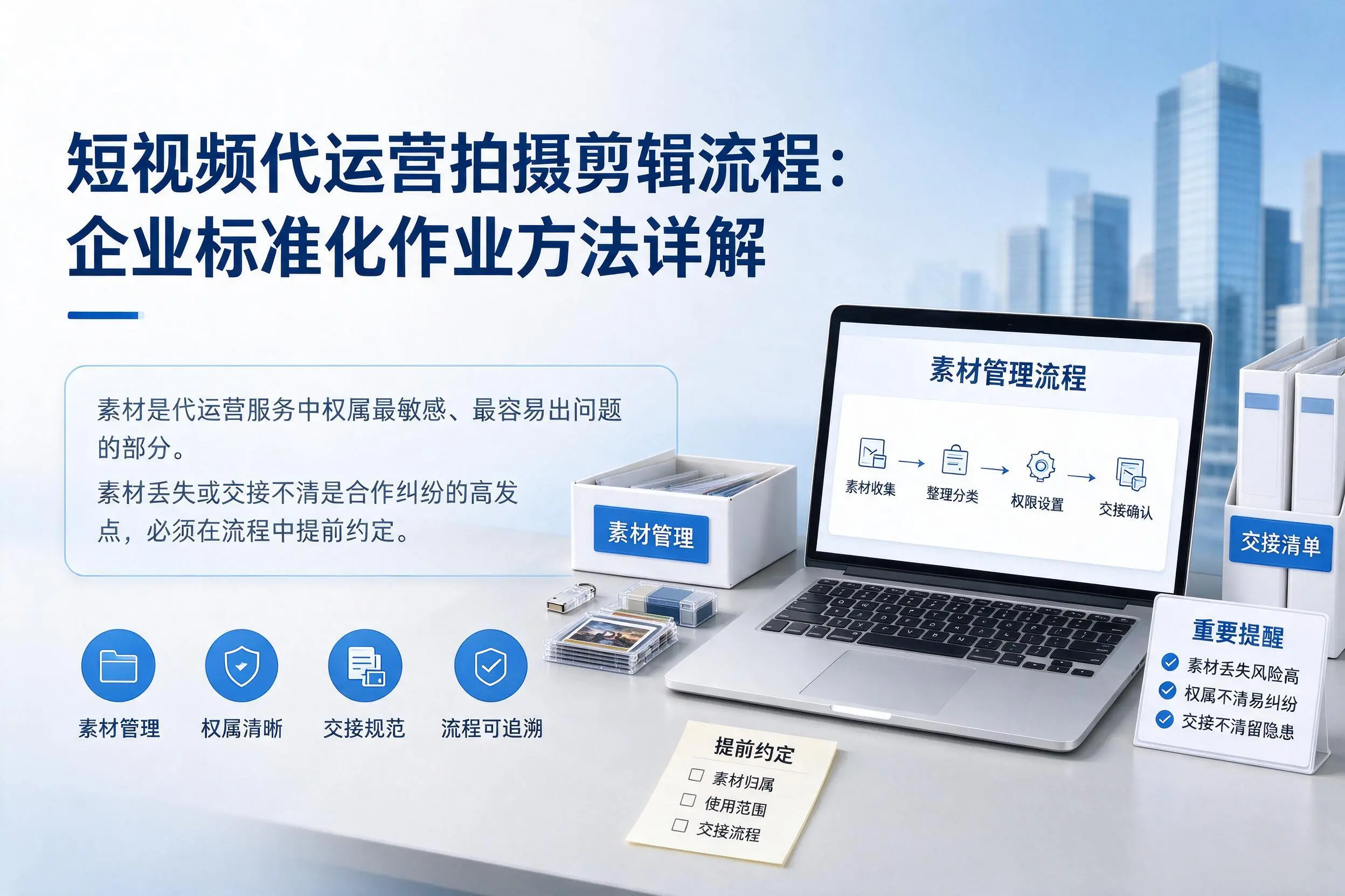 短视频代运营拍摄剪辑流程：宿迁企业标准化作业方法详解