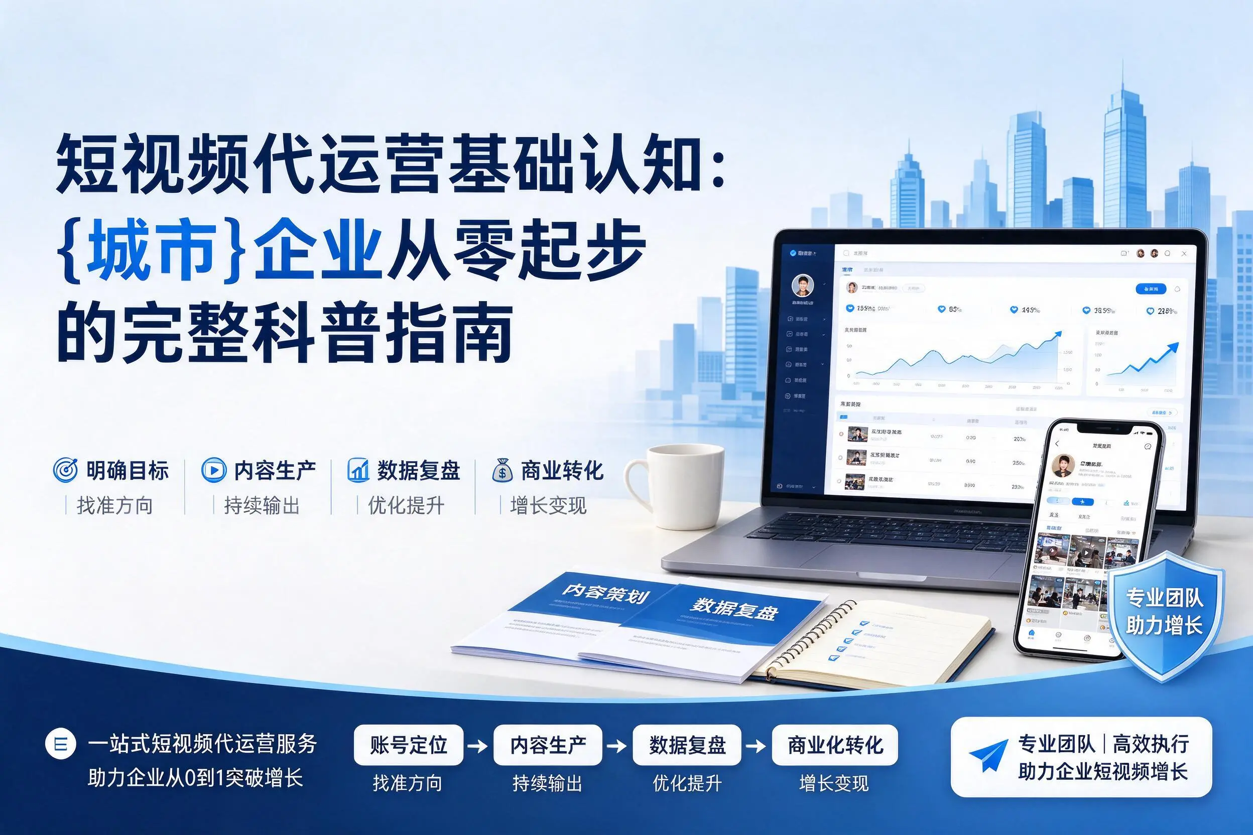 短视频代运营基础认知:宿迁企业从零起步的完整科普指南