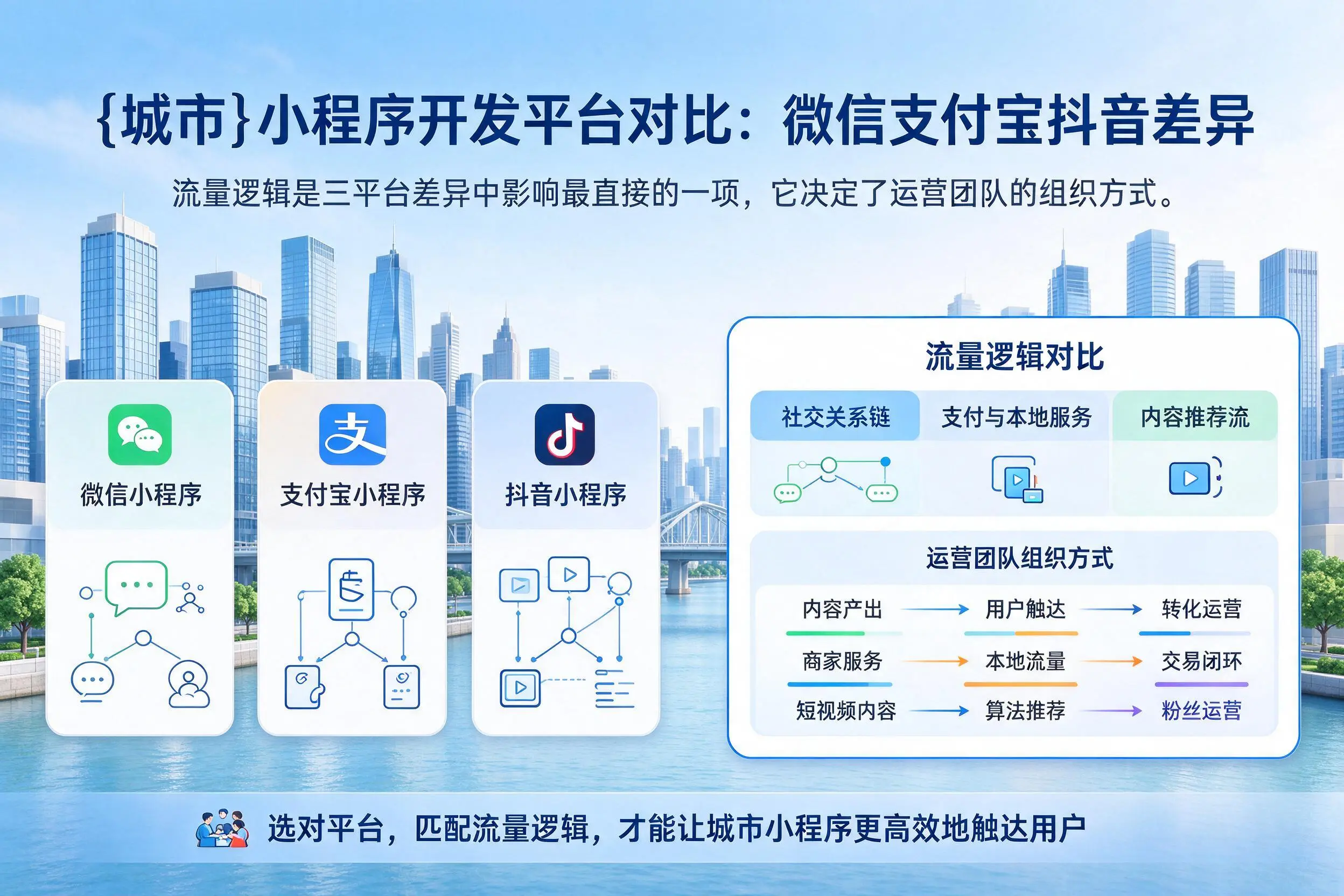 宿迁小程序开发平台对比:微信支付宝抖音差异