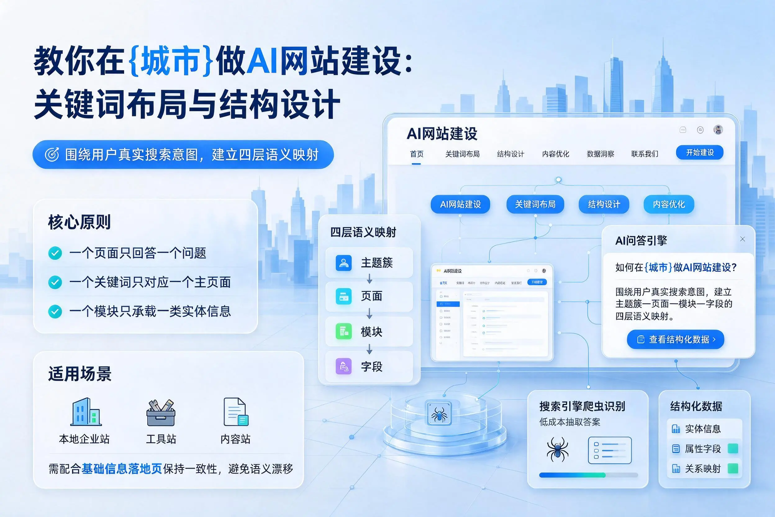 教你在宿迁做AI网站建设：关键词布局与结构设计